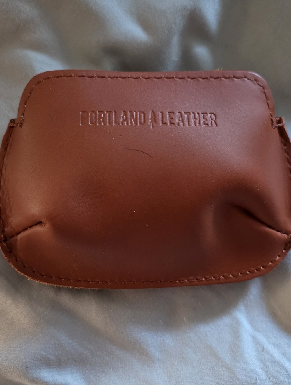 PLG Pinch Pouch Leather Zip Pouch - Clownfish